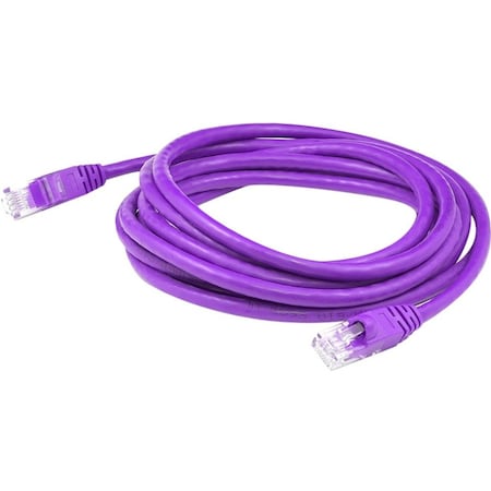 Add-On 5Ft Rj-45 (Male) To Rj-45 (Male) Straight Purple Cat6 Utp Pvc Copper ADD-5FCAT6-PE